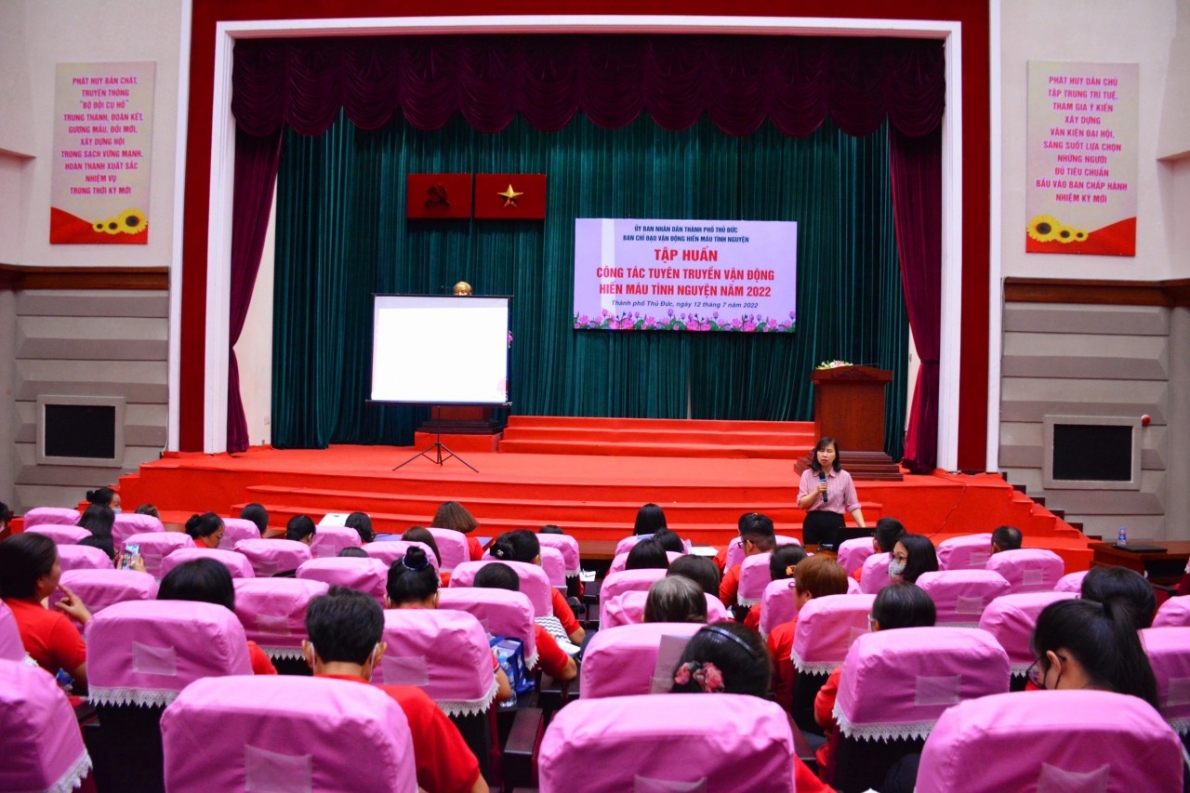 Toàn cảnh buổi tập huấn