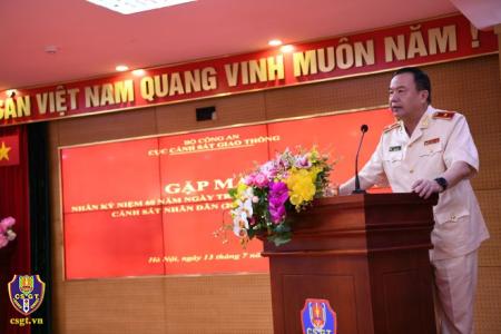 Cục CSGT tổ chức gặp mặt nhân kỷ niệm 60 năm Ngày truyền thống lực lượng Cảnh sát nhân dân