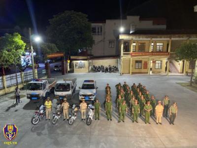 Thành lập Tổ công tác 151 ra quân thực hiện nhiệm vụ đảm bảo an ninh trật tự