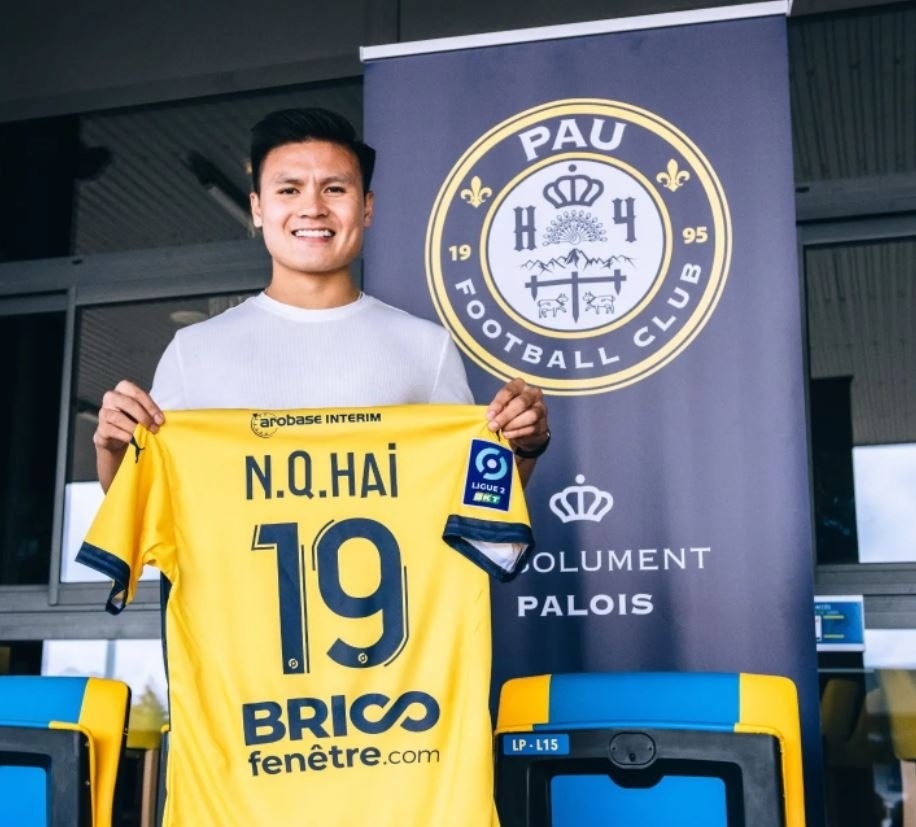 Lịch thi đấu Pau FC và Quang Hải tại Ligue 2