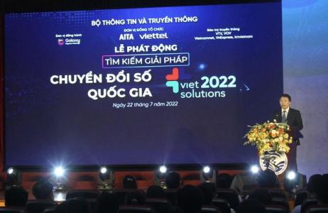Tìm kiếm giải pháp Chuyển đổi số quốc gia - Viet Solutions 2022