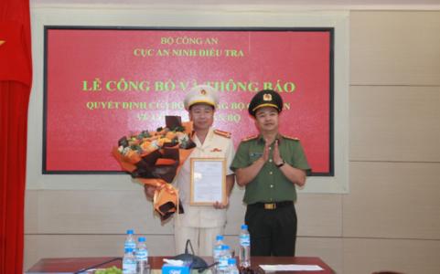 Bổ nhiệm Phó Cục trưởng Cục An ninh điều tra, lãnh đạo Công an 2 tỉnh thành