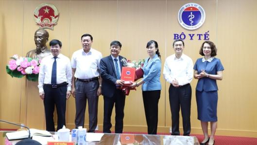 Quyền Bộ trưởng Bộ Y tế điều động, bổ nhiệm nhân sự mới