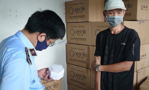 TP Hồ Chí Minh: Thu giữ kho hàng mỹ phẩm không hoá đơn, nguồn gốc xuất xứ