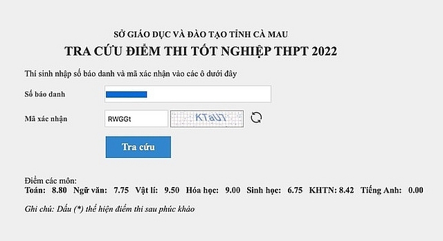 Sở GD&ĐT Cà Mau báo cáo gì về việc nam sinh bị điểm 0 vì ngủ quên trong phòng thi?