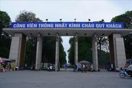 Hà Nội cải tạo, nâng cấp các công viên Thủ Lệ, Bách Thảo, Thống Nhất