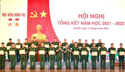 Giáo dục, đào tạo của Học viện Chính trị có nhiều chuyển biến tiến bộ