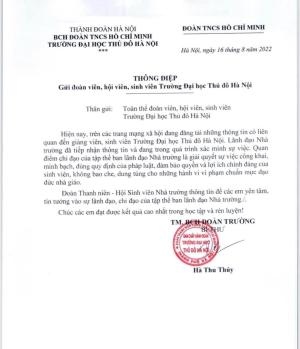 Tạm dừng công việc đối với thầy giáo bị cáo buộc quấy rối nữ sinh trong kỳ học quân sự