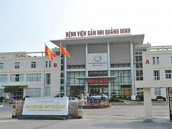 Bệnh viện Sản Nhi Quảng Ninh - nơi xảy ra sai phạm.