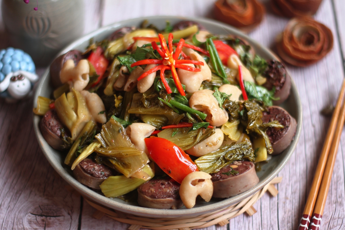 Ăn lòng xào dưa đúng cách để tránh rước