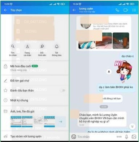 Mạo danh BHXH để chiếm đoạt tài sản của người dân qua zalo, viber, facebook,...