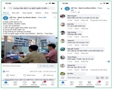 Mạo danh BHXH để chiếm đoạt tài sản của người dân qua zalo, viber, facebook,...