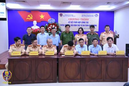 Ký kết bảo đảm TTATGT khu vực cảng biển