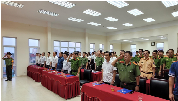 Ký kết Quy chế phối hợp giữa Công an huyện và Điện lực Thanh Oai