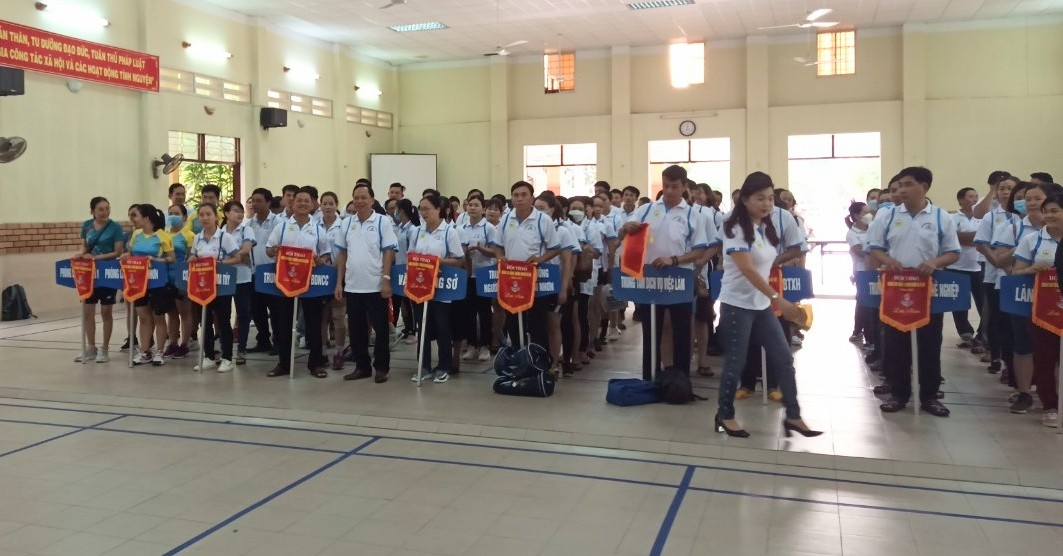 Hội thảo năm nay có 10 đoàn với hơn 150 vận động viên