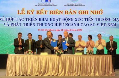 Hỗ trợ nâng tầm thương hiệu ngành cao su Việt Nam