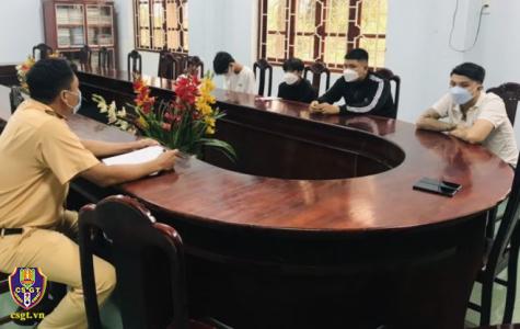 Ngăn chặn nhóm thanh niên tụ tập đua xe trên QL1
