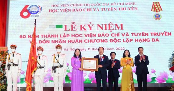 Học viện Báo chí và Tuyên truyền kỷ niệm 60 năm thành lập