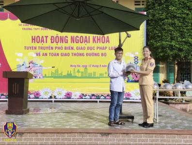 Tuyên truyền pháp luật TTATGT đầu năm học 2022-2023