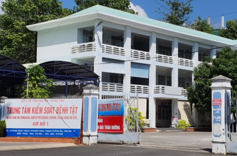 Trung tâm Kiểm soát bệnh tật (CDC) tỉnh Bà Rịa - Vũng Tàu.