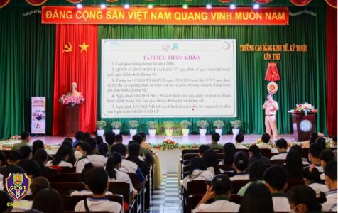 Tăng cường tuyên truyền Luật Giao thông đường bộ và văn hóa giao thông cho học sinh, sinh viên