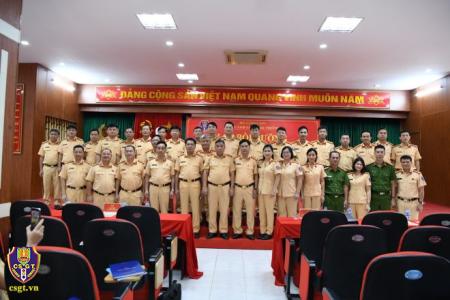 Tập huấn nâng cao nghiệp vụ cho lực lượng CSGT khu vực phía Bắc