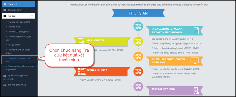 Trước 17h hôm nay 30/9, thí sinh không xác nhận nhập học trực tuyến là từ chối cơ hội học tập