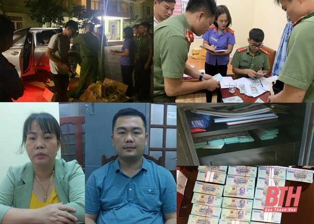 Thanh Hóa: Bắt 2 đối tượng tiêu thụ tiền giả với số lượng đặc biệt lớn - Ảnh 1.