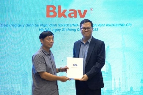 Đã có thể ký hợp đồng trên smartphone qua nền tảng của Bkav