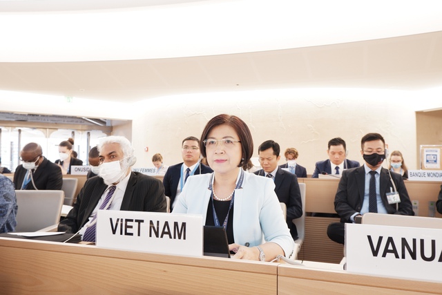 Việt Nam tích cực tham gia đóng góp tại Khoá họp 51 Hội đồng Nhân quyền Liên Hợp Quốc - Ảnh 1.