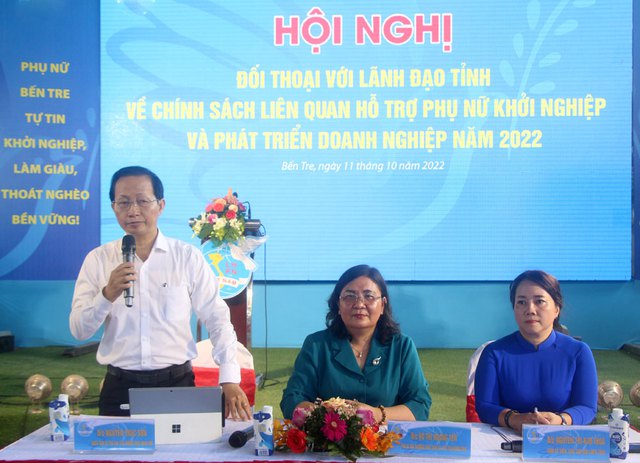 Bến Tre: Nhiều hoạt động hỗ trợ phụ nữ khởi nghiệp và phát triển doanh nghiệp - Ảnh 1.