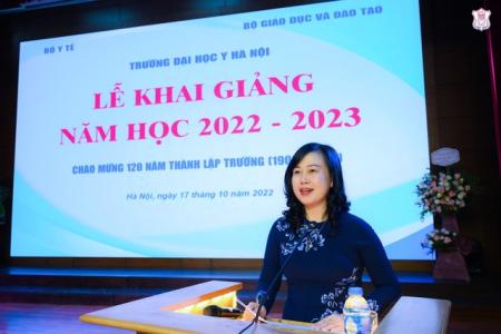 Quyền Bộ trưởng Y tế giao nhiệm vụ cho Trường Đại học Y Hà Nội