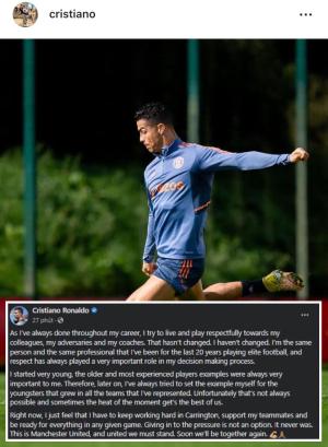 Cristiano Ronaldo nhận án phạt nặng từ Manchester United