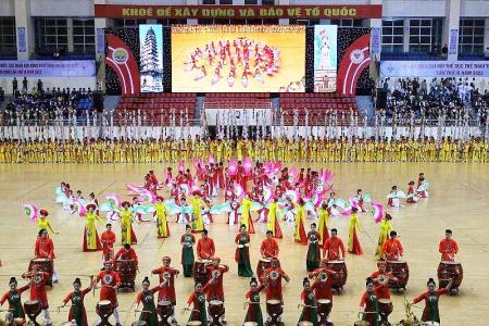 Khai mạc Đại hội TDTT tỉnh Nam Định lần thứ IX - 2022