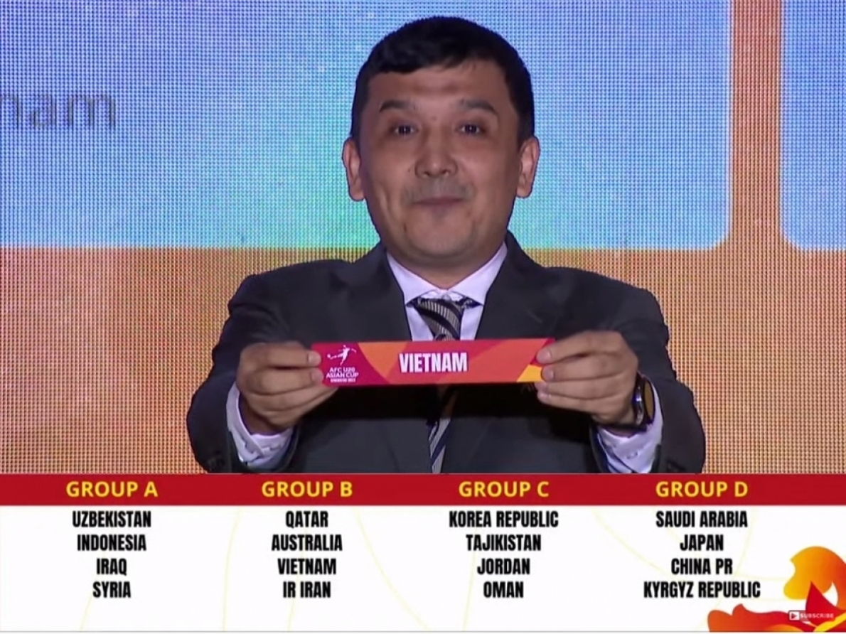 U20 Việt Nam rơi vào bảng