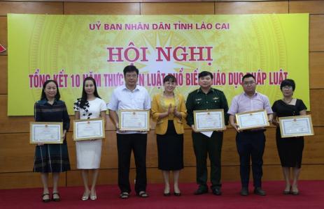 Lào Cai tổng kết 10 năm thực hiện Luật Phổ biến, giáo dục pháp luật