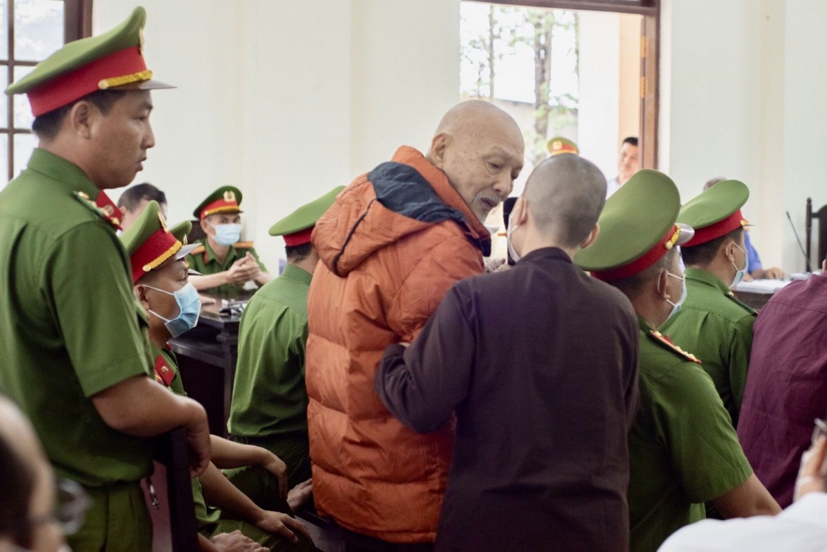 Lê Tùng Vân tại phiên tòa sơ thẩm