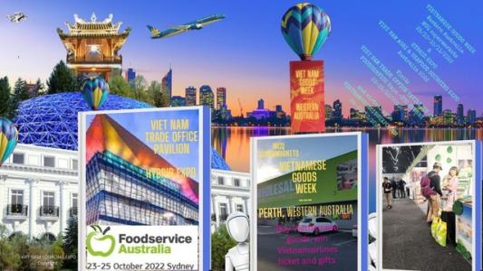 Nông sản Việt Nam được giới thiệu rộng rãi tại Australia
