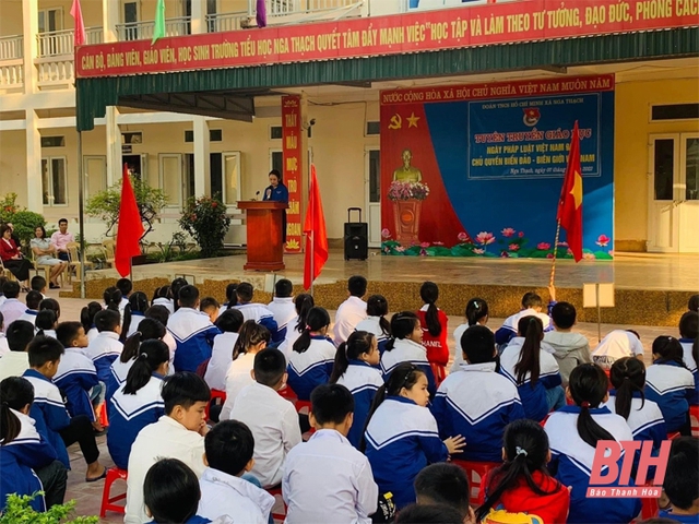 Thanh Hóa: Chung tay lan tỏa tinh thần thượng tôn pháp luật - Ảnh 1.