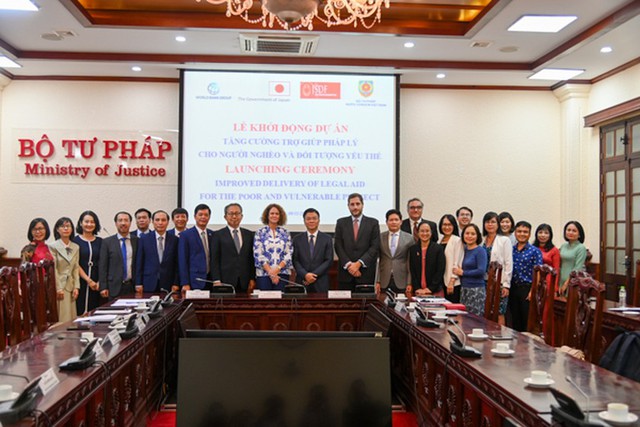Bộ Tư pháp khởi động dự án "Tăng cường trợ giúp pháp lý cho người nghèo và đối tượng yếu thế" - Ảnh 2.