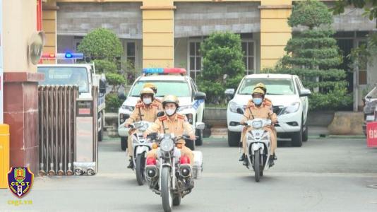 Vĩnh Phúc: Ra quân cao điểm bảo đảm TTATGT Tết Nguyên đán 2023