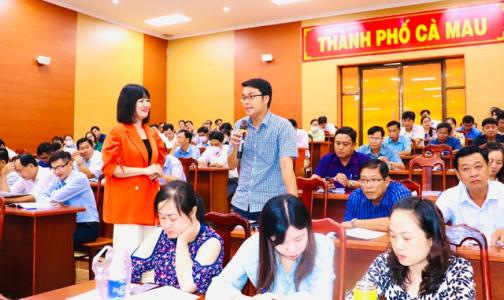 Cà Mau tập huấn kỹ năng, nghiệp vụ đánh giá, công nhận cấp xã đạt chuẩn tiếp cận pháp luật
