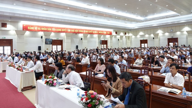 Tiền Giang: Kinh tế số chiếm 15% GRDP vào năm 2025 - Ảnh 1.