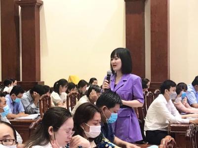 Hơn 200 cán bộ tư pháp Tiền Giang dự tập huấn về chuẩn tiếp cận pháp luật cấp xã, huyện