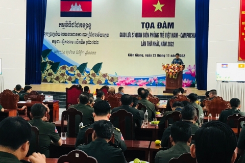 Giao lưu sỹ quan Biên phòng trẻ Việt Nam – Campuchia lần thứ nhất, năm 2022