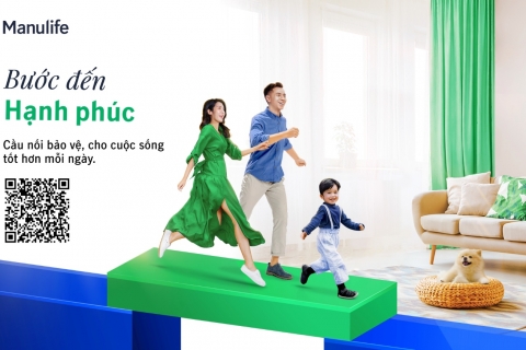 Manulife Việt Nam ra mắt chiến dịch “Bước đến Hạnh phúc” nhằm nâng cao nhận thức về bảo hiểm