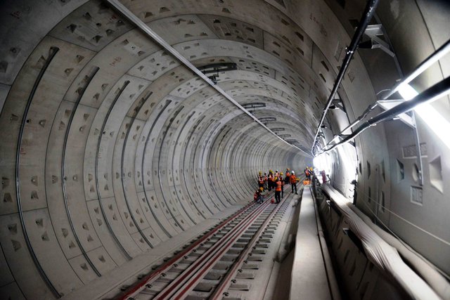 Ngắm 2 ga ngầm tuyến metro số 1 sau gần 10 năm thi công