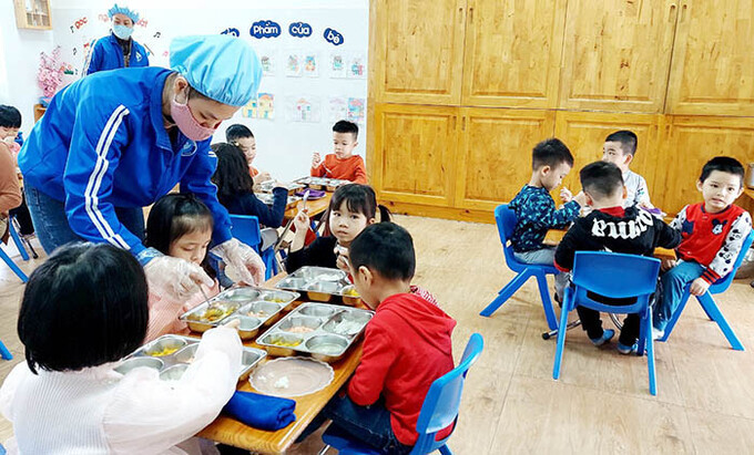 Hải Dương bảo đảm an toàn thực phẩm tại khu vực trường học