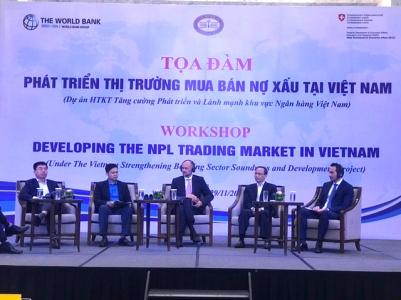 Hoàn thiện khung pháp lý, phát triển thị trường mua bán nợ xấu