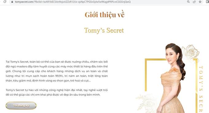 Viện thẩm mỹ TOMY’ SECRET có dấu hiệu tiềm ẩn nhiều rủi ro